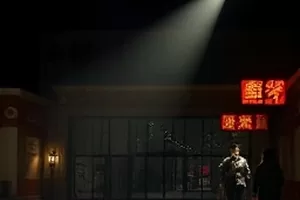 旧年邮局 柜台上摞着的一叠待寄信件